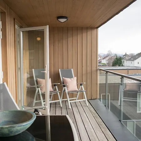 Modern 1br, Balcony & Free Parking 斯塔万格