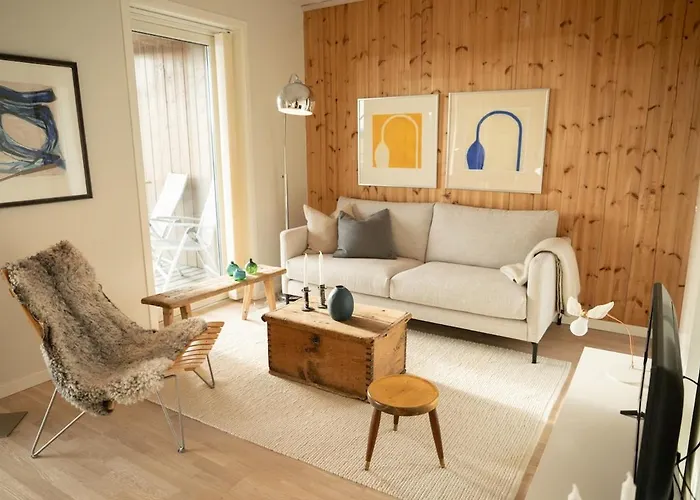 Modern 1br, Balcony & Free Parking Stavanger